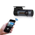 Auto Kamera WiFi FULL HD 1080P DVR 300°Bewegliches Objektiv Nachtsicht, G-Sensor, WDR, Loop-Aufnahme, Parkmonitor