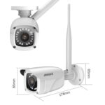 8CH Wireless Überwachungskamera System Set mit 1TB Festplatte Wifi HDMI NVR mit 8 X 1080P 2.0MP WLAN Outdoor Aussen IP Überwachungskamera, 30M IR Nachtsicht Funk Überwachungsset – Bild 13