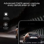 Auto Kamera WiFi FULL HD 1080P DVR 300°Bewegliches Objektiv Nachtsicht, G-Sensor, WDR, Loop-Aufnahme, Parkmonitor – Bild 5