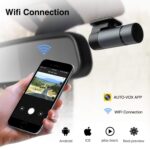 Auto Kamera WiFi FULL HD 1080P DVR 300°Bewegliches Objektiv Nachtsicht, G-Sensor, WDR, Loop-Aufnahme, Parkmonitor – Bild 2