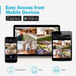 8CH Wireless Überwachungskamera System Set mit 1TB Festplatte Wifi HDMI NVR mit 8 X 1080P 2.0MP WLAN Outdoor Aussen IP Überwachungskamera, 30M IR Nachtsicht Funk Überwachungsset – Bild 7