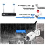 Full HD Wireless NVR WLAN Überwachungssystem mit 1TB Festplatte Plus 4 X 2,0Megapixel Aussen/Innen, 20M IR Nachtsicht – Bild 5