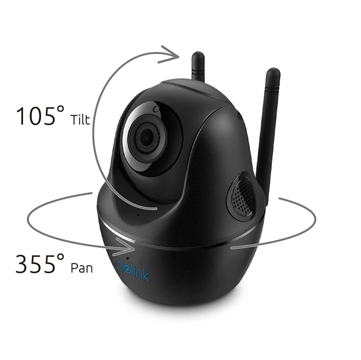 Reolink C1 Pro Überwachungskamera Innen WLAN IP Kamera schwenkbar mit Nachtsicht, Bewegungsmelder, 2-Wege-Audio und SD Kartenslot – Bild 10