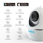 Reolink C1 Pro Überwachungskamera Innen WLAN IP Kamera schwenkbar mit Nachtsicht, Bewegungsmelder, 2-Wege-Audio und SD Kartenslot – Bild 4