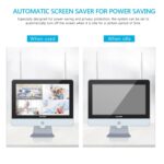 Überwachungskamera Set mit Monitor 4CH 12 Zoll Funk NVR Überwachungssystem mit 4x 2.0 Megapixel WLAN IP Kamera Vorinstalliert 1TB Festplatte für Innen/Aussen – Bild 6