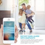 Überwachungskamera Set mit Monitor 4CH 12 Zoll Funk NVR Überwachungssystem mit 4x 2.0 Megapixel WLAN IP Kamera Vorinstalliert 1TB Festplatte für Innen/Aussen – Bild 7