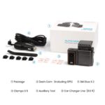 Dashcam Auto Vorne und Hinten mit eingebautem GPS, FHD 1080P Dual Dashcam mit Infrarot Nachtsicht, Autokamera mit WDR, Parküberwachung, G-Sensor, Notfallaufnahme, Loop-Aufnahme – Bild 8