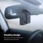 Dashcam Auto Vorne und Hinten mit eingebautem GPS, FHD 1080P Dual Dashcam mit Infrarot Nachtsicht, Autokamera mit WDR, Parküberwachung, G-Sensor, Notfallaufnahme, Loop-Aufnahme – Bild 6