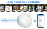 Rauchmelder mit Kamera – HD WLAN Überwachung, Bewegungserkennung & Nachtsicht – Bild 8
