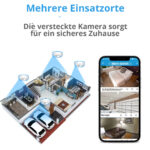 Rauchmelder mit Kamera – HD WLAN Überwachung, Bewegungserkennung & Nachtsicht – Bild 9