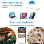 Rauchmelder mit Kamera – HD WLAN Überwachung, Bewegungserkennung & Nachtsicht – Bild 3