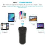 Endoskopkamera WiFi, Kabelloses Handy Endoskop Kamera 1080P HD 2.0 MP, Inspektionskamera IP68 wasserdichte mit 8 LED Licht, 50cm Brennweite Boreskop für Android iPhone IOS – Bild 5