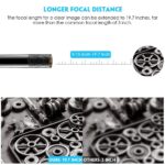 Endoskopkamera WiFi, Kabelloses Handy Endoskop Kamera 1080P HD 2.0 MP, Inspektionskamera IP68 wasserdichte mit 8 LED Licht, 50cm Brennweite Boreskop für Android iPhone IOS – Bild 4