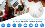 Rauchmelder mit Kamera – HD WLAN Überwachung, Bewegungserkennung & Nachtsicht – Bild 5