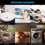 Endoskopkamera WiFi, Kabelloses Handy Endoskop Kamera 1080P HD 2.0 MP, Inspektionskamera IP68 wasserdichte mit 8 LED Licht, 50cm Brennweite Boreskop für Android iPhone IOS – Bild 6