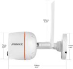 WLAN Kamera Überwachungskamera HD 1080P IP Kamera mit Bewegungserkennung Nachtsicht 2 Wege Audio Home Kamera unterstützt Fernalarm und Mobile App Kontrolle – Bild 2