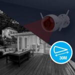 Ezviz C3WN Überwachungskamera aussen/Innen Nachtsicht, Doppelte Externe WLAN-Antennen, High-DB-Lautsprecher, IP66, Cloud-Service, – Bild 5