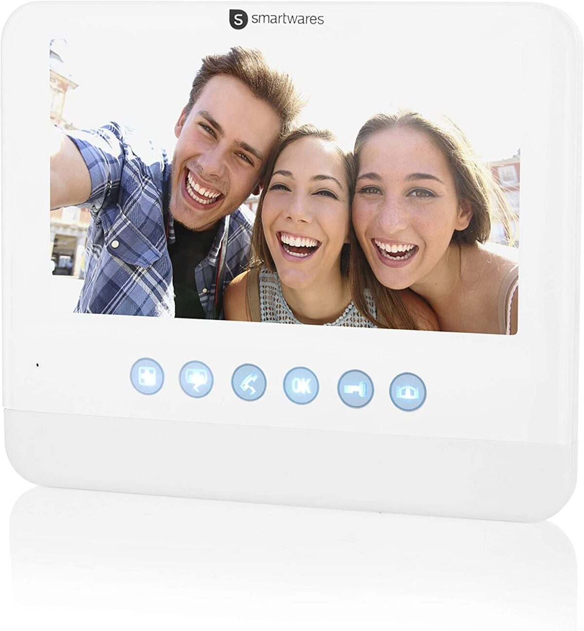 Smartwares Video-Gegensprechanlage – HD – 7 Zoll LCD-Monitor – Komplett-Set – Bild 3