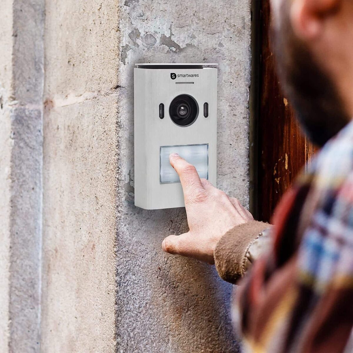 Smartwares Video-Gegensprechanlage – HD – 7 Zoll LCD-Monitor – Komplett-Set – Bild 8