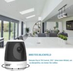 Überwachungskamera Schwenkbar mit Bewegungsmelder, Zwei-Wege-Audio, Nachtsicht, Türsensor, mobile App-Steuerung – Bild 6