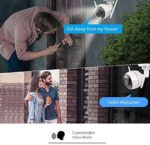 Ezviz C3W Pro Überwachungskamera Color Night Vision WiFi 2.4Ghz Kamera (Sirene und Licht Alarm, Farbe Nachtsicht, Zwei-Wege-Audio, High-DB-Lautsprecher, – Bild 3