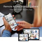 4K Überwachungskamera Set , mit 4X 8Megapixel PoE Kamera + 2TB HDD NVR für 24/7 Aufnahme, IP66 Wetterfest, 30 Meter Nachtsicht mit Audio – Bild 6