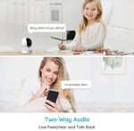 Reolink WLAN Babyphone, 355° Schwenk- / 50° Neigung, Zwei-Wege-Audio, IR-Nachtsicht und Bewegungserkennung – Bild 4