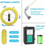 Rohr-Inspektionskamera 30M, Professionelle Kanalkamera mit 7" LCD Monitor – Bild 5