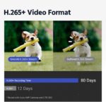 Annke NightChroma TM NCK400 – 4 MP 8-Kanal-4-Kamera-PoE-Sicherheitssystem, Acme Color Night Vision, f/1.0 Super 1TB Festplatte – Bild 3