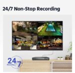 Annke NightChroma TM NCK400 – 4 MP 8-Kanal-4-Kamera-PoE-Sicherheitssystem, Acme Color Night Vision, f/1.0 Super 1TB Festplatte – Bild 8