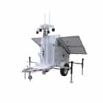 Mobiler Überwachungsturm mit 360°-Sicht