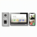 Premium Video-Türsprechanlage mit Fingerprint – Sicherheit & Komfort für Ihr Zuhause | Hikvision Komplett-Set