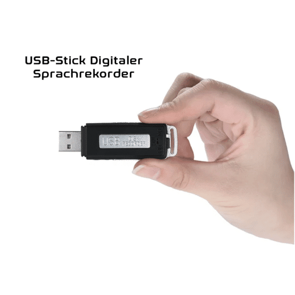 USB-Stick Digitaler Sprachrekorder – Kompakter Audio-Recorder mit USB-Funktion -
