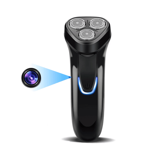 2-in-1 Sicherheitslösung: Elektrischer Rasierer mit versteckter WiFi-Kamera
