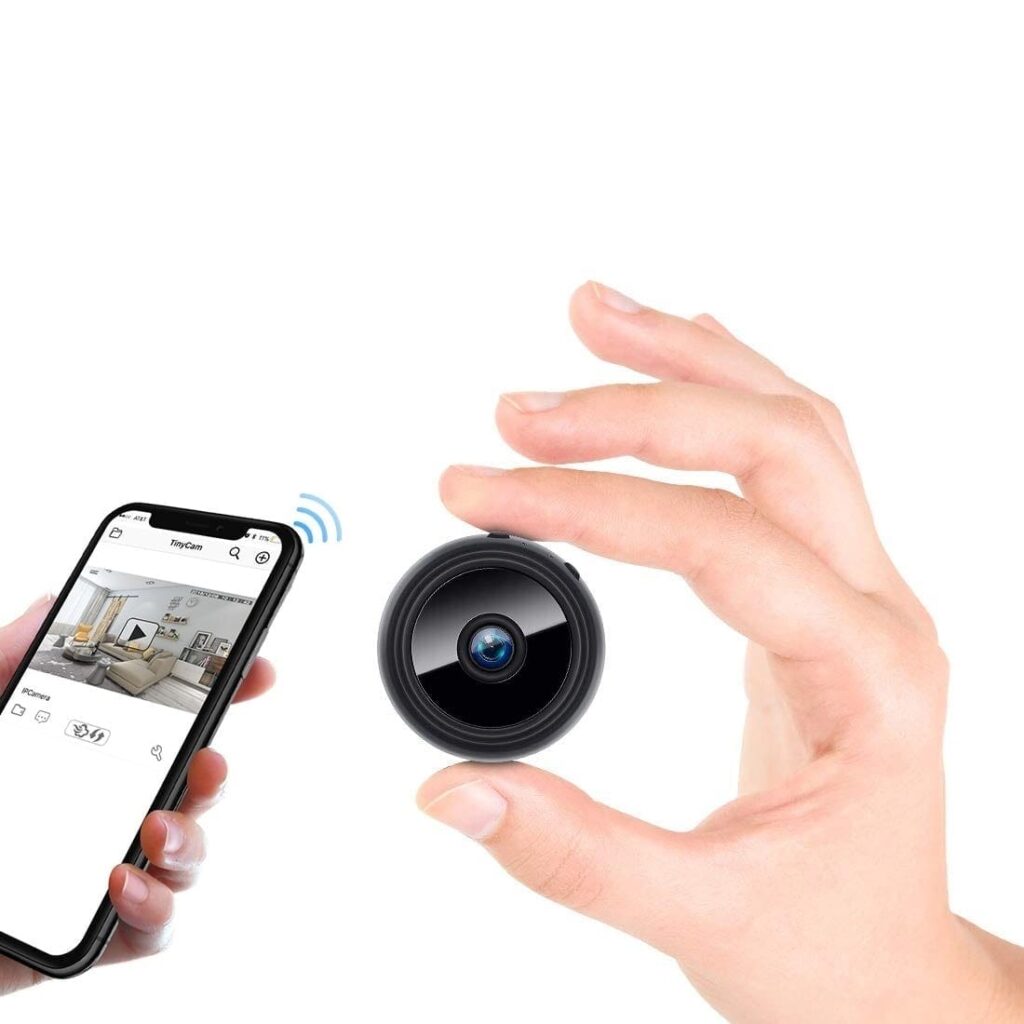 Mini Wireless Kamera, mit integriertem Mikrofon, Nachtsicht, Bewegungmelder