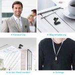 Mini Kamera, Full HD  mit Nachtsicht, Bewegungserkennung, eingebaute 200 mAh Lithium-Batterie + 32GB SD-Karte – Bild 6