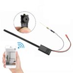 DIY WIFI Mini knopfkamera, mit Bewegungserkennung, Akku 2500mAh, App Steuerung für IOS und Android