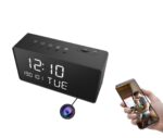 Wlan Uhr Spion Kamera mit Nachtsicht - Live ansicht mit dem Handy-Tablett