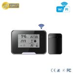 Wetterstation Wi-Fi 5.0 Megapixel Kamera mit Bewegungsmelder/Akku/Nachtsicht - LIVE Internet Streaming – Bild 3