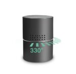 Lautsprecher Wlan Sicherheitskamera 330° 2.0 Megapixel - Steuerbar mit dem App / Nachtsicht / Musikbox – Bild 3