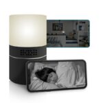 Nachtlampe 330° Wlan kamera 2,0-Megapixel mit Bewegungsmelder /Mikrofon/Zwei-Wege-Audio/ Kamera linse  nicht sichtbar, Fernzugriff via App – Bild 6