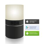 Nachtlampe 330° Wlan kamera 2,0-Megapixel mit Bewegungsmelder /Mikrofon/Zwei-Wege-Audio/ Kamera linse  nicht sichtbar, Fernzugriff via App – Bild 3