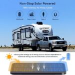 WiFi Solar Rückfahrkamera – Kabellos, Magnetisch, Wiederaufladbar (10.000 mAh), 1080P HD für LKW, Wohnmobil, Anhänger & Auto – DVR-Aufzeichnung, Nachtsicht, IP68 Wasserdicht – Bild 6