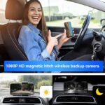 WiFi Solar Rückfahrkamera – Kabellos, Magnetisch, Wiederaufladbar (10.000 mAh), 1080P HD für LKW, Wohnmobil, Anhänger & Auto – DVR-Aufzeichnung, Nachtsicht, IP68 Wasserdicht – Bild 7