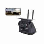 WiFi Solar Rückfahrkamera – Kabellos, Magnetisch, Wiederaufladbar (10.000 mAh), 1080P HD für LKW, Wohnmobil, Anhänger & Auto – DVR-Aufzeichnung, Nachtsicht, IP68 Wasserdicht