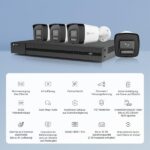 EZVIZ H3K PoE 4K Kit: Hochauflösende Sicherheitslösung mit KI-Unterstützung – Bild 2