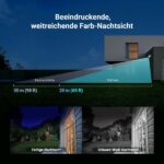 EZVIZ 2K⁺ Dreifachobjektiv Überwachungskamera Aussen/Innen, PTZ WLAN Kamera mit 30m Farbnachtsicht, KI Personen-/Fahrzeugerkennung, Auto-Tracking und aktive Verteidigung, – Bild 4