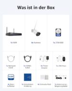 ANNKE 4K Funk Überwachungskamera Set für Aussen/Innen , 16CH mit 4X 8MP Kamera und 2TB HDD – Bild 2