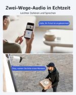 ANNKE 4K Funk Überwachungskamera Set für Aussen/Innen , 16CH mit 4X 8MP Kamera und 2TB HDD – Bild 6