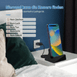 iPhone Charger Dock – mit versteckte Sicherheitskamera - Live-Zugriff per App – Bild 4